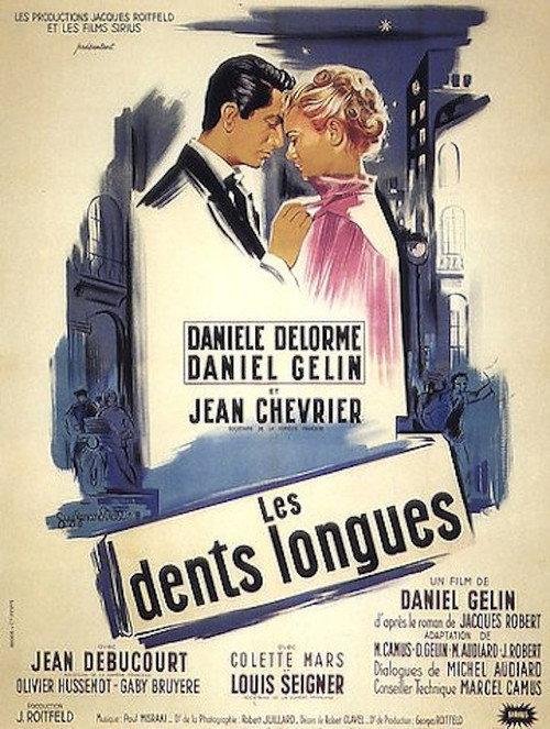 Les Dents longues 1953 official movie poster