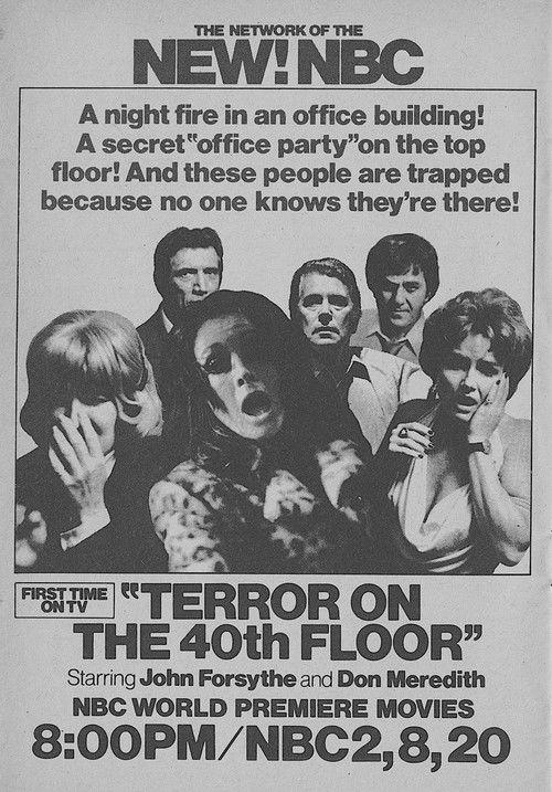 Terror on the 40th Floor 1974 official movie poster