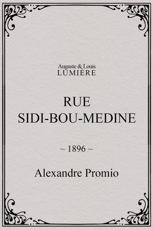 Rue Sidi-Bou-Medine 1896 official movie poster