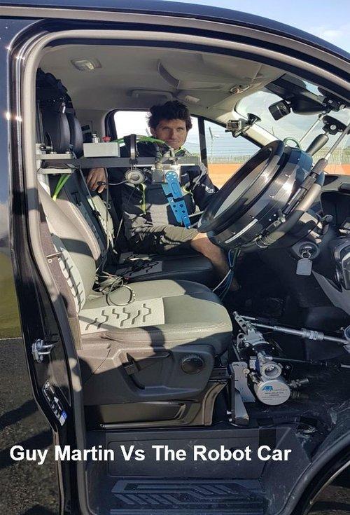 Guy Martin Vs The Robot Car 2017 official movie poster
