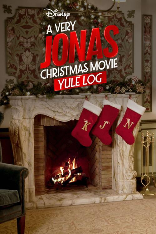 A Very Jonas Christmas Movie Yule Log official movie poster