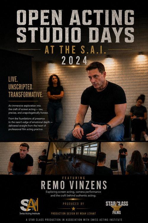 Open Acting Studio Days 2024 official movie poster