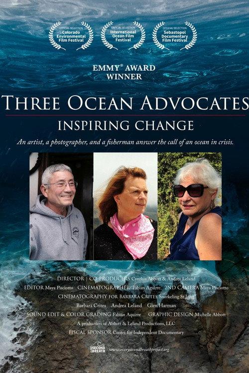 Three Ocean Advocates: Inspiring Change 2021 official movie poster