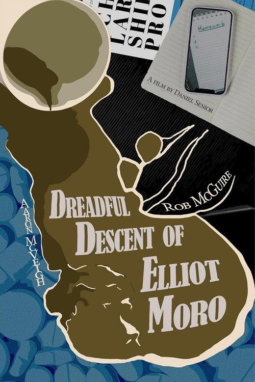 Dreadful Descent of Elliot Moro 2023 official movie poster