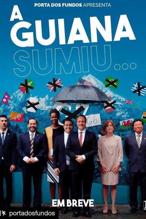 A Guiana Sumiu... 2019 official movie poster