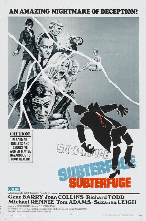 Subterfuge 1968 official movie poster