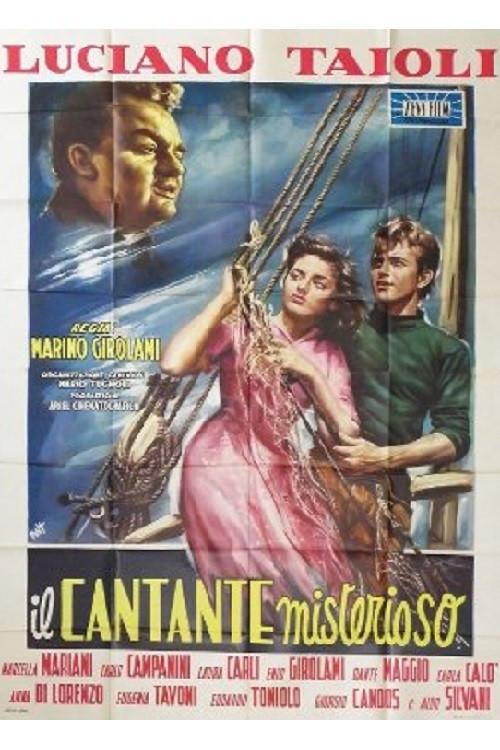 Il cantante misterioso 1954 official movie poster