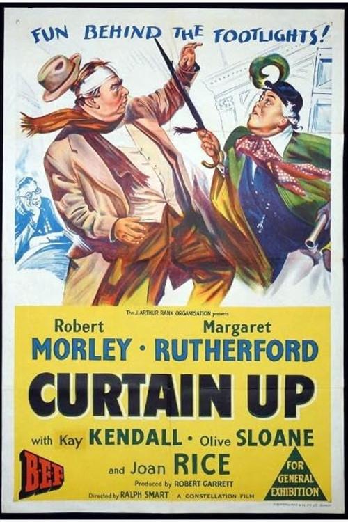 Curtain Up 1952 official movie poster