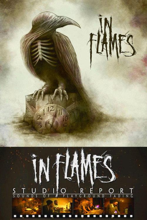 In Flames - Recording "Sounds Of A Playground Fading" 2011 official movie poster