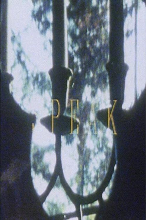 Speak 1997 official movie poster