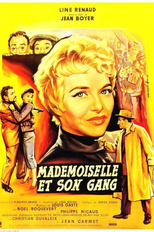 Mademoiselle and Her Gang 1957 official movie poster