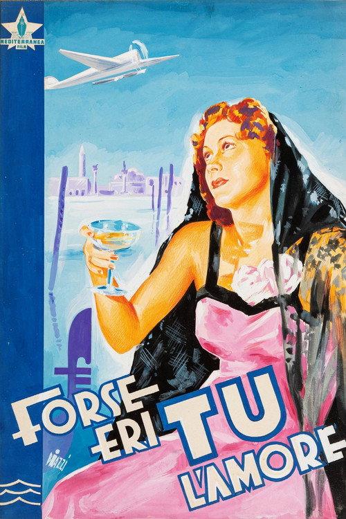 Forse eri tu l'amore 1939 official movie poster