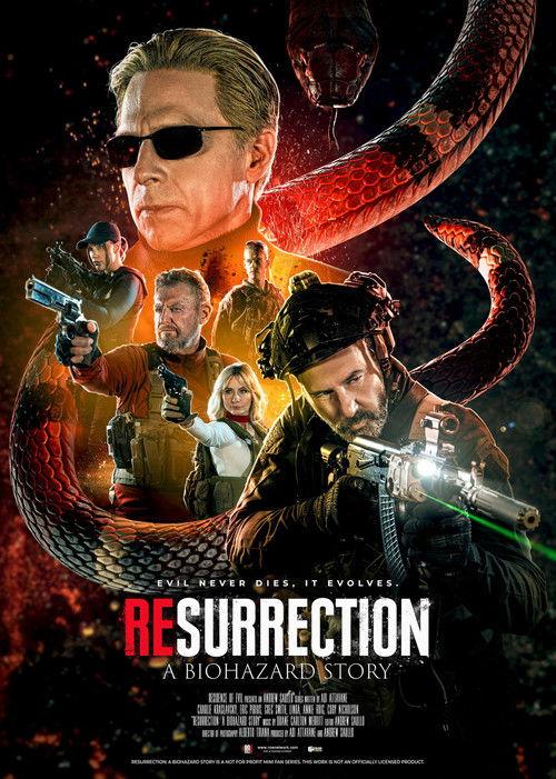 Resurrection: A Biohazard Story 2026 official movie poster