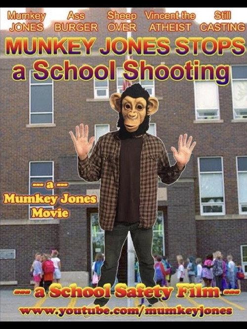 Munkey Jones Stops a School Shooting 2018 official movie poster