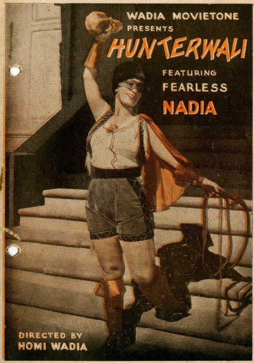 Hunterwali 1935 official movie poster