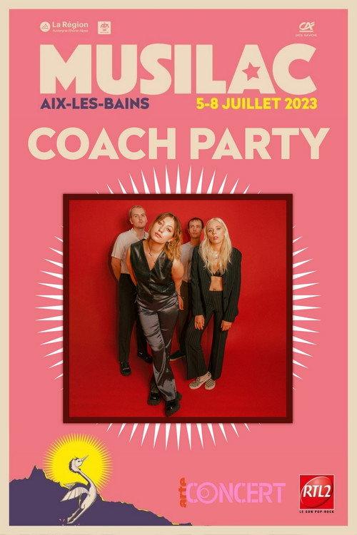 Coach Party - Musilac 2023 2023 official movie poster
