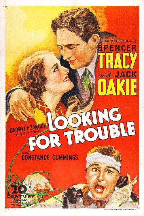 Looking for Trouble 1934 official movie poster