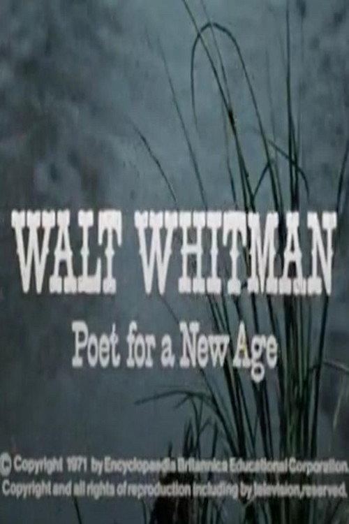 Walt Whitman: Poet for a New Age 1971 official movie poster