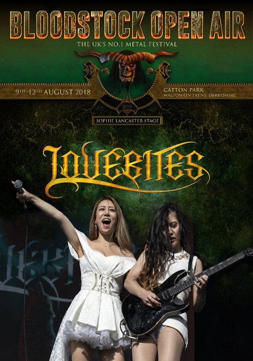 LOVEBITES - Live At Bloodstock 2018 2018 official movie poster