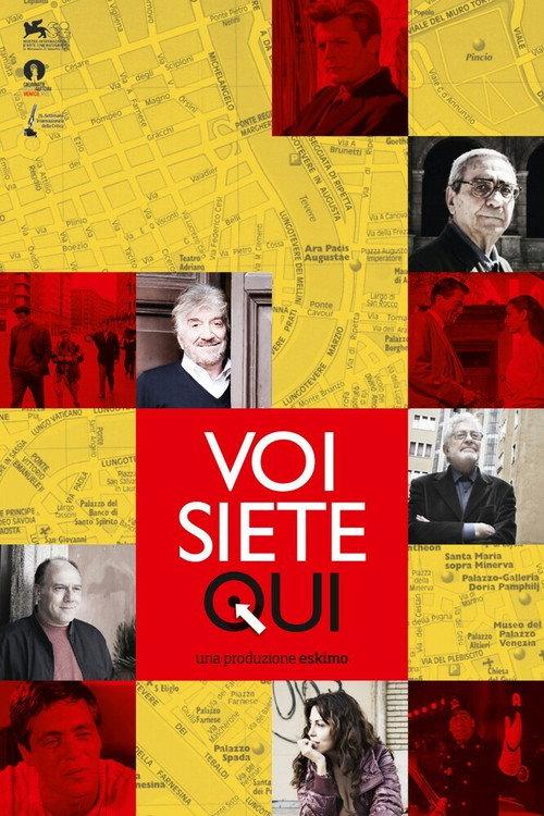 Voi siete qui 2011 official movie poster