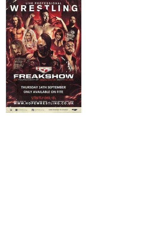 HOPE Wrestling Presents Freakshow 6 2017 official movie poster