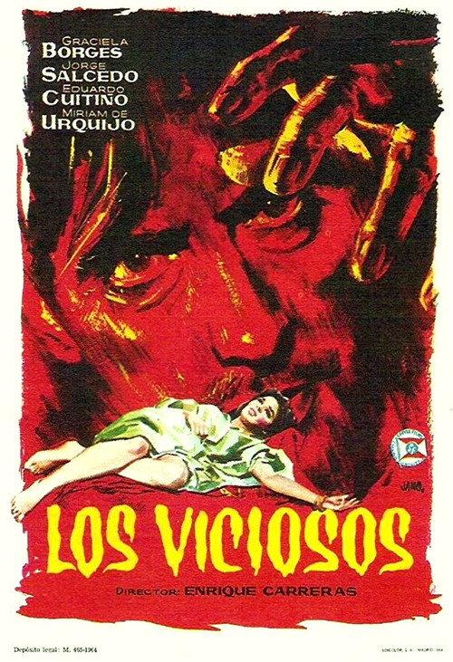 Los viciosos 1964 official movie poster