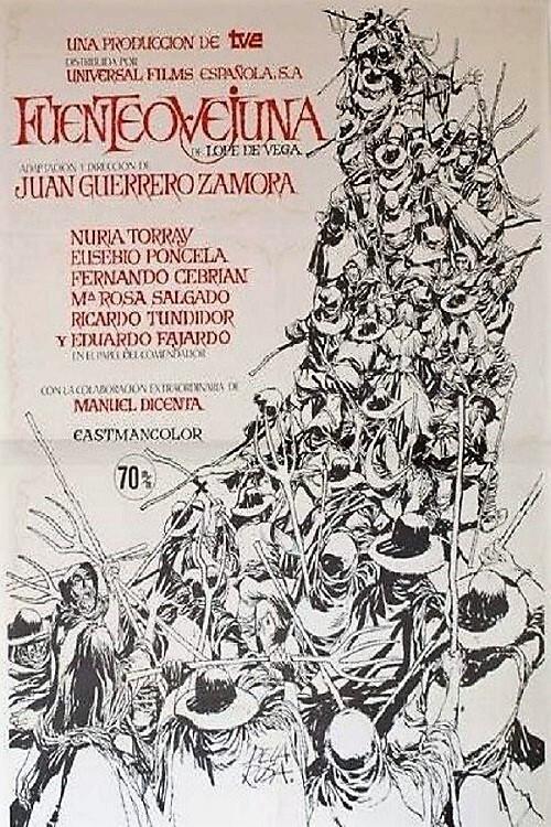 Fuenteovejuna 1972 official movie poster