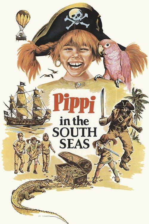 Pippi in the South Seas 1970 official movie poster