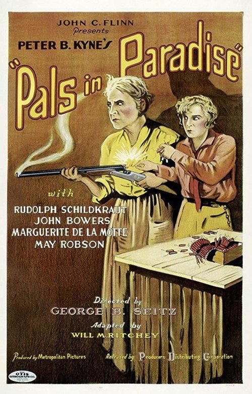 Pals in Paradise 1926 official movie poster