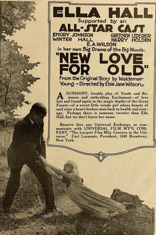 New Love for Old 1918 official movie poster