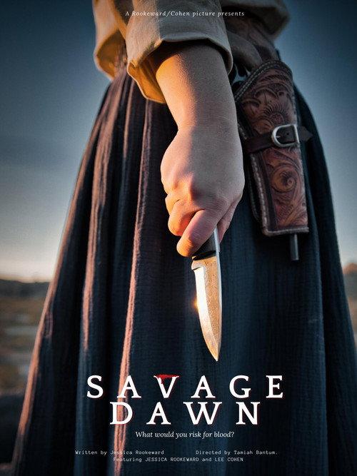 Savage Dawn 2022 official movie poster