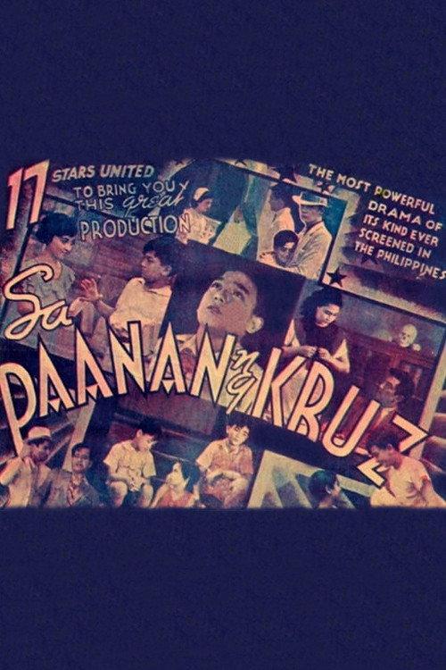 Sa Paanan ng Kruz 1936 official movie poster