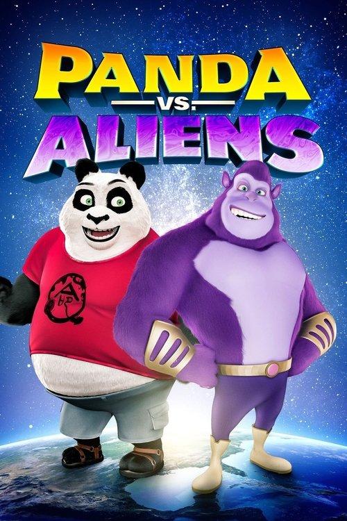 Panda vs. Aliens 2021 official movie poster
