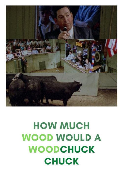 How Much Wood Would a Woodchuck Chuck 1976 official movie poster