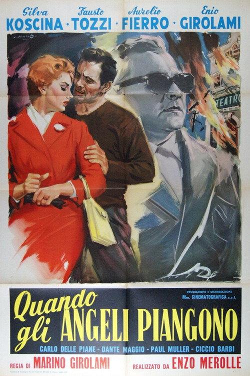 Quando gli angeli piangono 1958 official movie poster