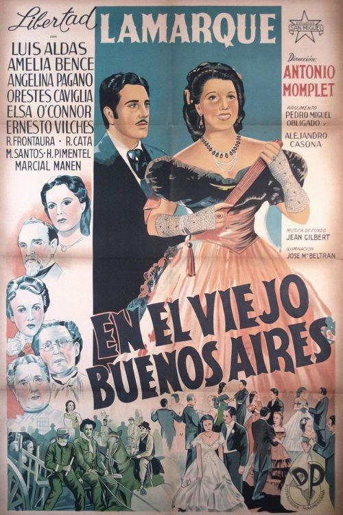 En el viejo Buenos Aires 1942 official movie poster