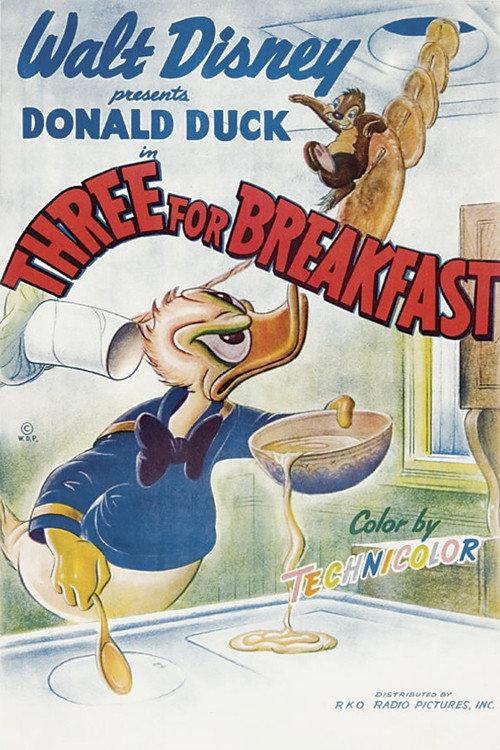 Three for Breakfast 1948 official movie poster