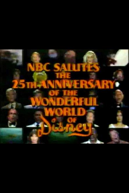 NBC Salutes the 25th Anniversary of the Wonderful World of Disney 1978 official movie poster
