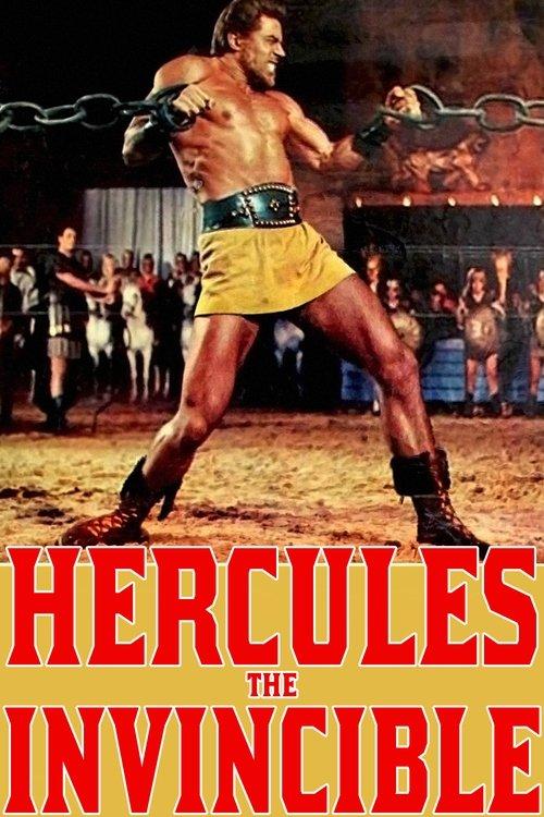 Hercules the Invincible 1964 official movie poster