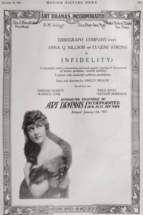 Infidelity 1917 official movie poster