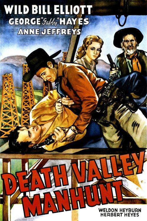 Death Valley Manhunt 1943 official movie poster