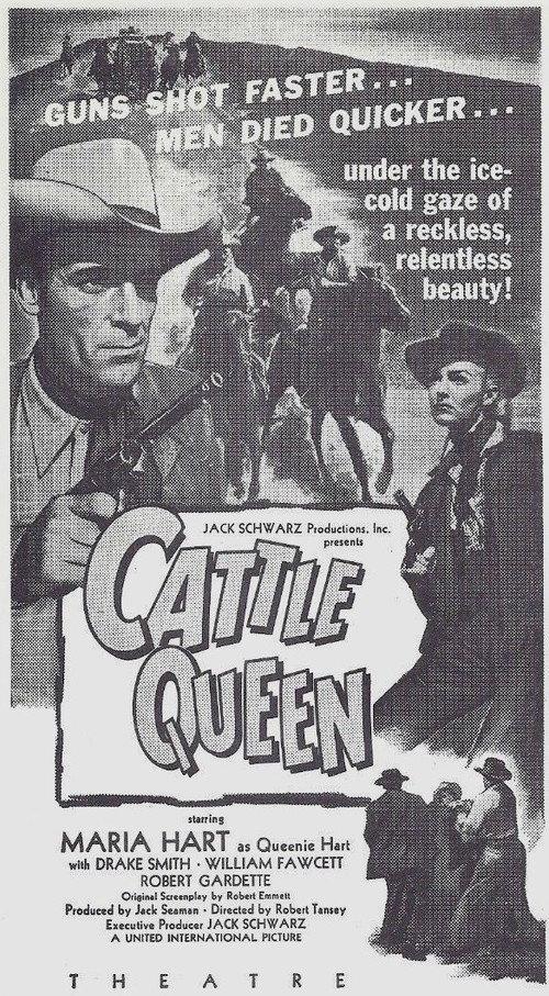 Cattle Queen 1951 official movie poster