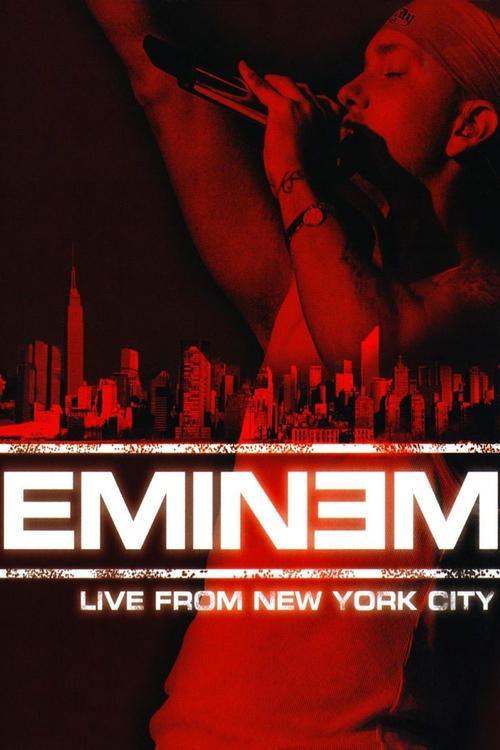 Eminem: Live from New York City 2005 official movie poster