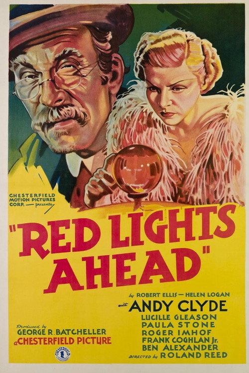 Red Lights Ahead 1936 official movie poster