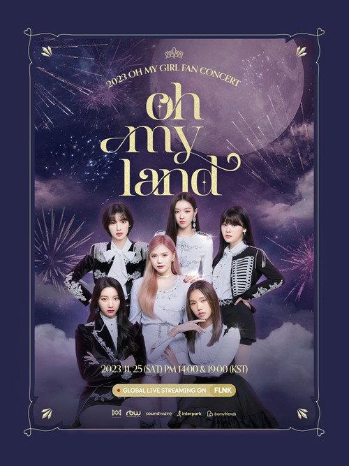 OH MY GIRL 2023 FAN CONCERT [OH MY LAND] 2023 official movie poster