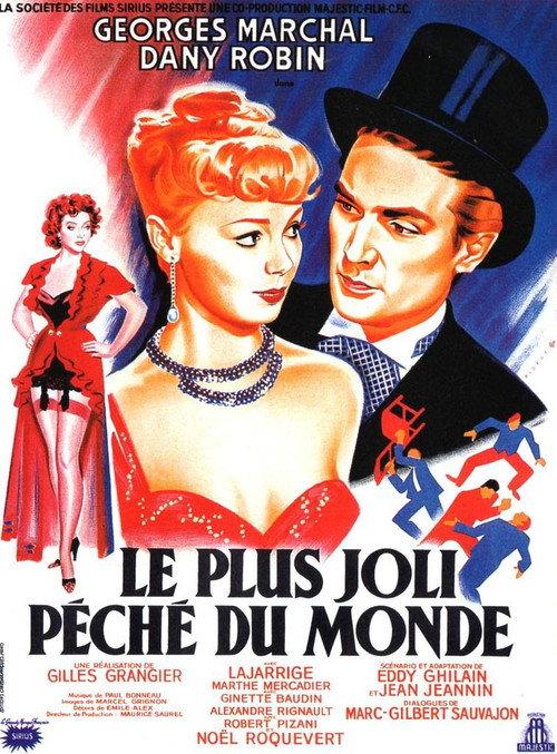 The Prettiest Sin in the World 1951 official movie poster