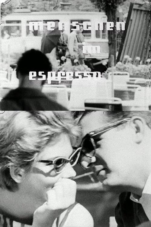 People at the Espresso Bar 1958 official movie poster