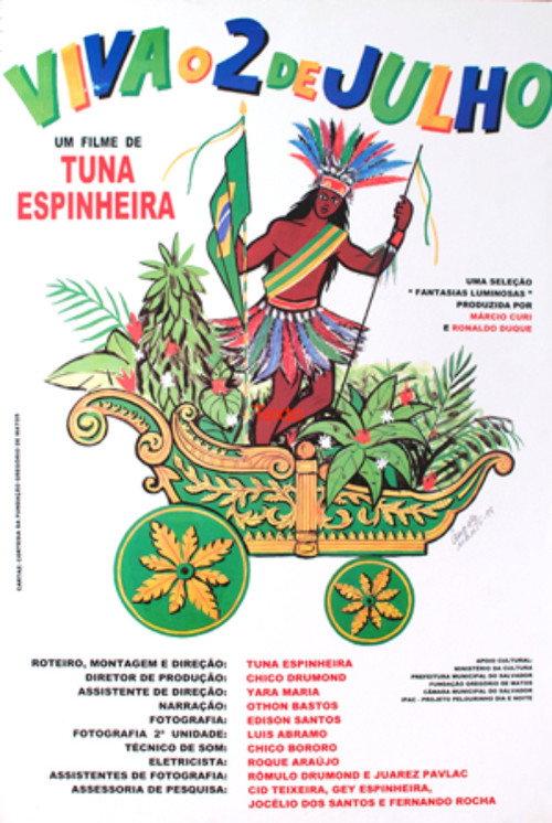 Viva o 2 de Julho 1997 official movie poster