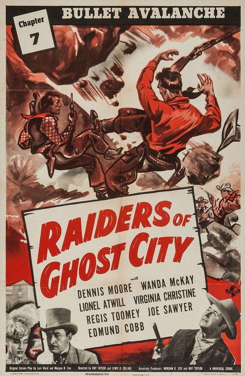 Raiders of Ghost City 1944 official movie poster