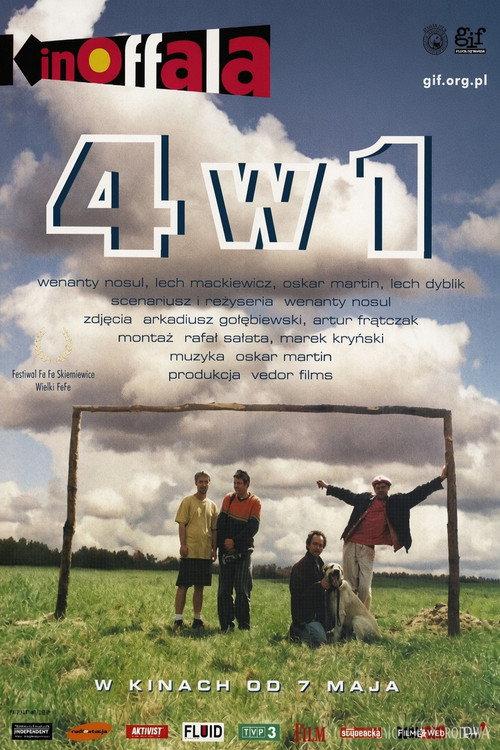 4 w 1 2000 official movie poster